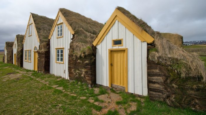 old green roof